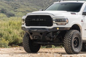 Ram 2500 Front Bumper - DV8 Offroad - Spec Series - Micro-Texture Black Powder Coated - `19-`26